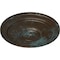 Ekena Millwork Classic Ceiling Medallion (For Canopies up to 5 1/2"), 21 7/8"OD x 2 3/8"P, Bronze Blue Patina CM22CLBBS - alternate 3